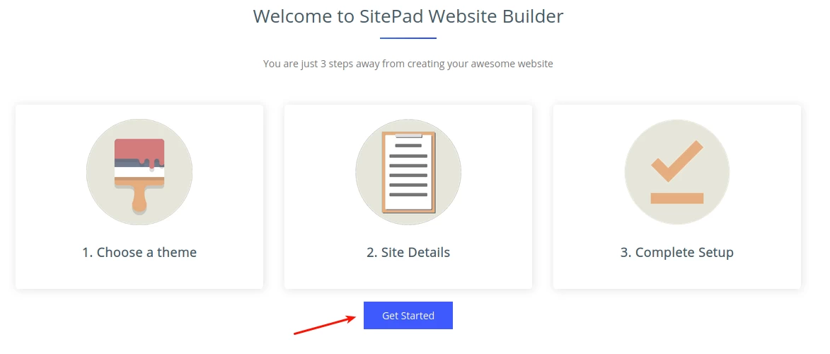 Starting the creation procedure