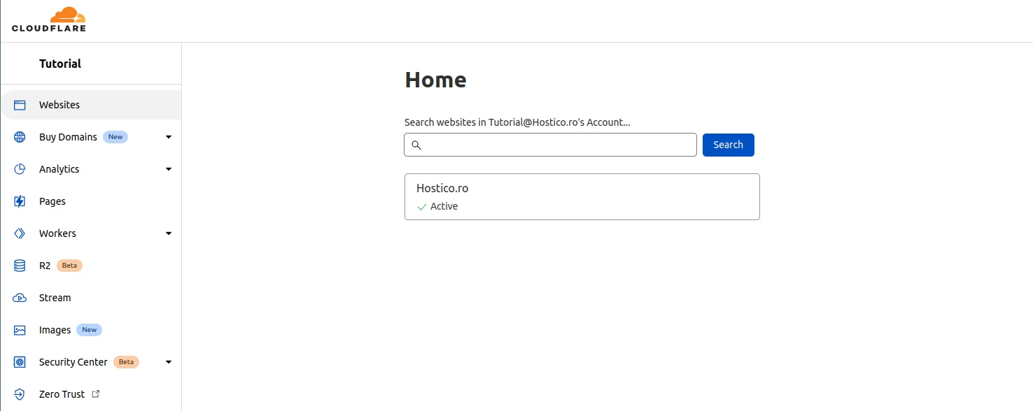 Cloudflare Authentication